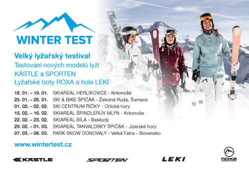 WINTERTEST.cz  nový web spuštěn