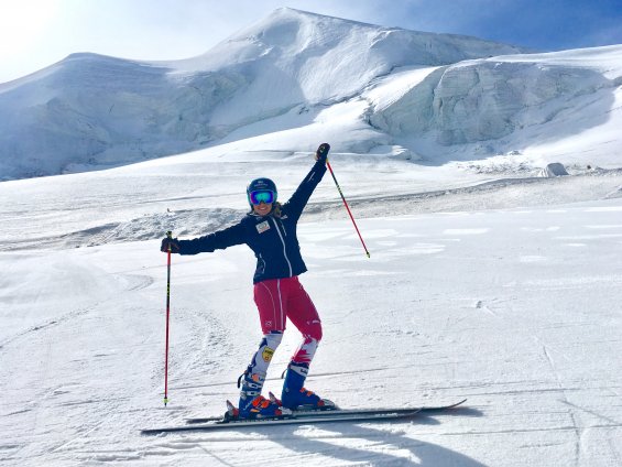 Tereza Kmochová na Kästle