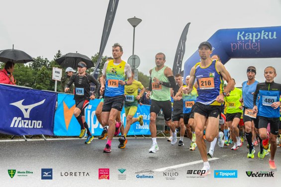 10. Žilinský mestský polmaraton propršel