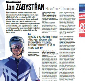 Jan Zabystřan – s Kästle do olympijské sezony