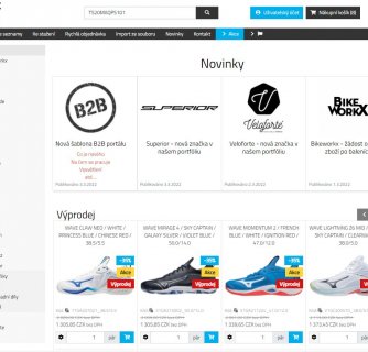 Nová šablona B2B