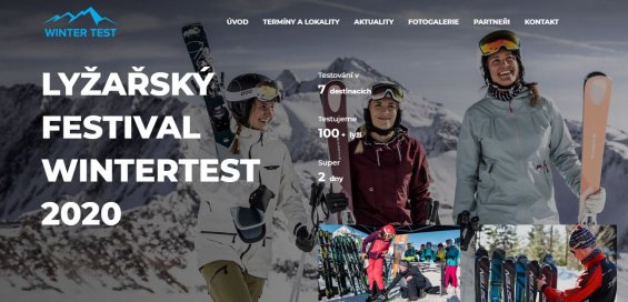 WINTERTEST.cz  nový web spuštěn