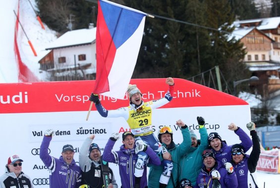 Historický úspěch pro české alpské lyžování - Jan Zabystřan vyhrál závod Světového poháru