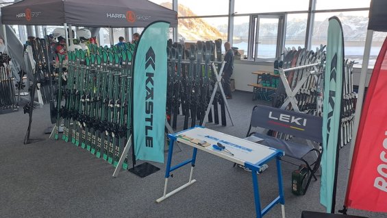 Skitest Harfasport s Kästle