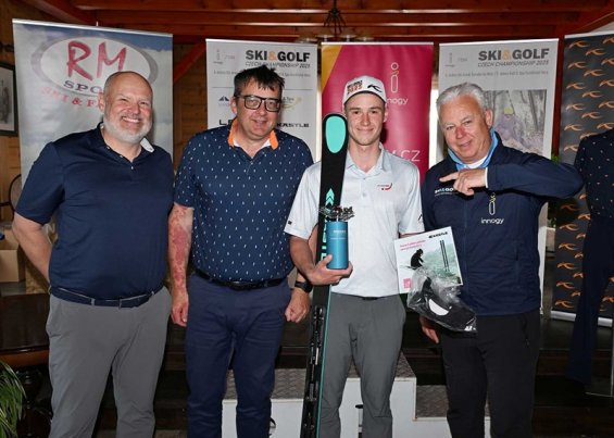 Tomáš Sobotka obhájil celkové vítězství na innogy Ski & Golf Czech Championship 2025