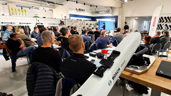 Technické školení Bosch prodejců Superior a Rock Machine