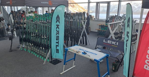 Skitest Harfasport s Kästle