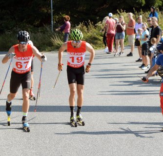 Výjezd na kolečkových lyžích vyhrál Jan Šrail